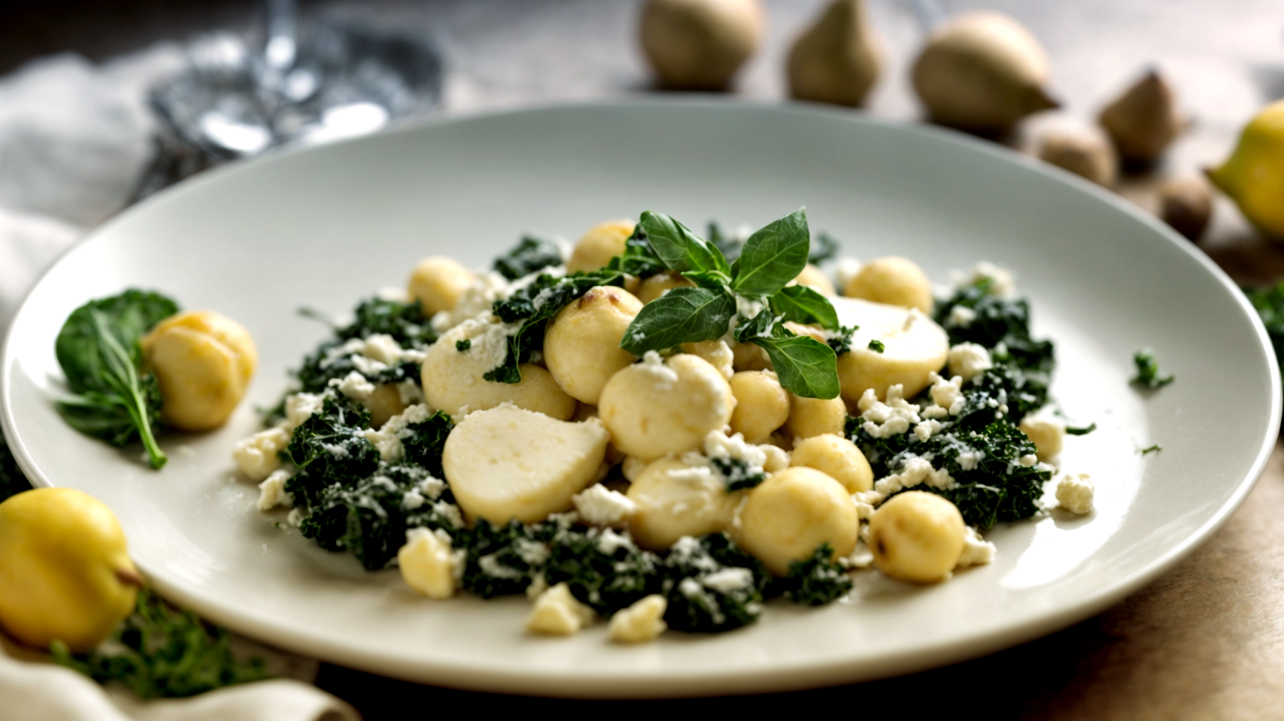 Gnocchetti pere ricotta"